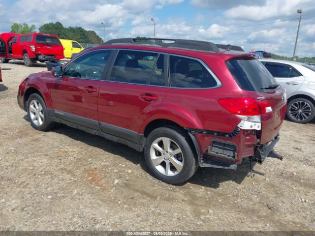 2013 SUBARU OUTBACK 4S4BRDKC5D2279299 Photo 2