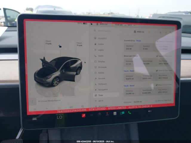 7SAYGDEE2PA042496 Tesla Model Y