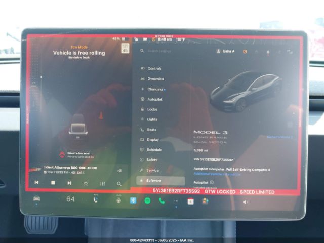2024 TESLA MODEL 3 5YJ3E1EB2RF735592 Photo 6