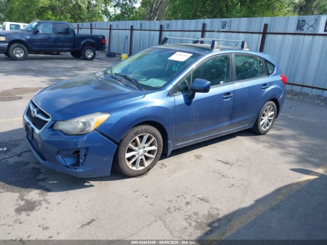 2012 SUBARU IMPREZA JF1GPAC67CH208095 Photo 1