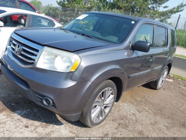 5FNYF4H21EB050252 Honda PILOT LX