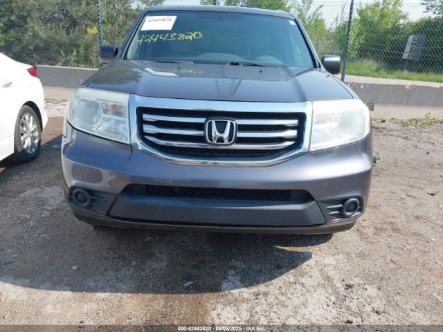 5FNYF4H21EB050252 Honda PILOT LX