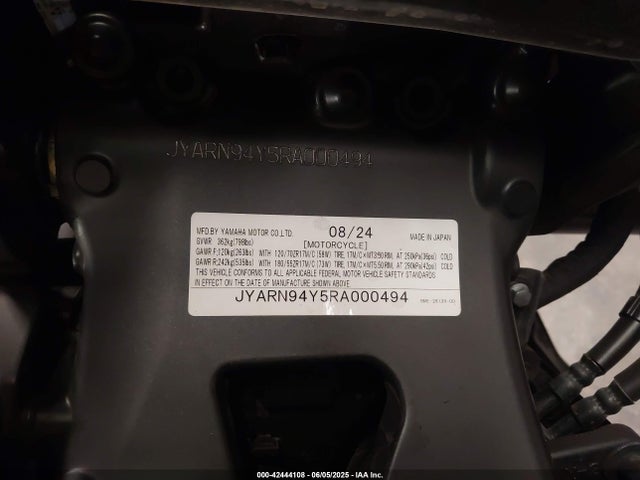 JYARN94Y5RA000494 Yamaha 2024