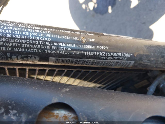 Продаж на аукціоні авто 2023 Harley-davidson Fxlrst, vin: 1HD1YXZ15PB061388, номер лоту: 42444171