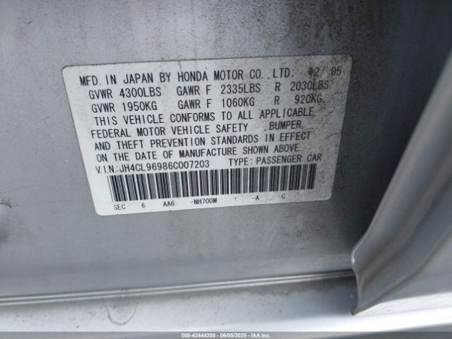 2006 ACURA TSX JH4CL96986C007203 Photo 8