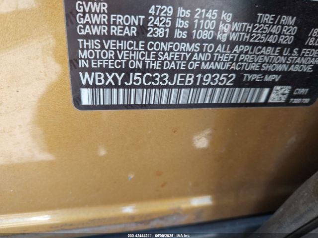 2018 BMW X2 WBXYJ5C33JEB19352 Photo 8