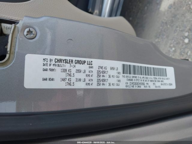 2C4RDGBG8ER459966 Dodge Grand Caravan American Value Pkg