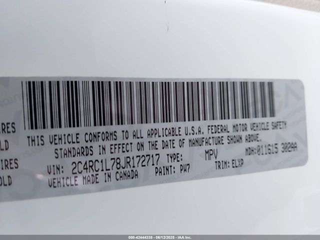 2018 CHRYSLER PACIFICA HYBRID 2C4RC1L78JR172717 Photo 8