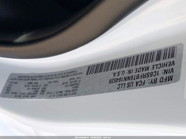 1C6SRFBT6NN164539 RAM 1500