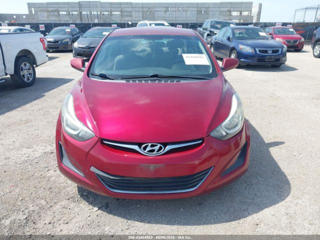5NPDH4AE6GH728494 Hyundai ELANTRA SE