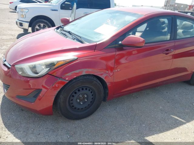 5NPDH4AE6GH728494 Hyundai ELANTRA SE
