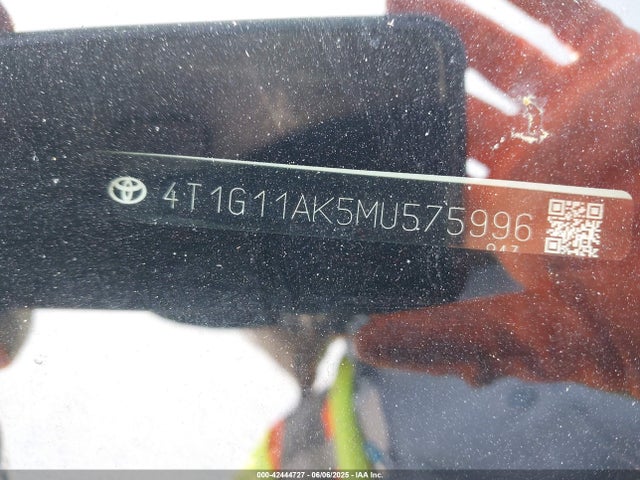 4T1G11AK5MU575996 Toyota a25a-fks