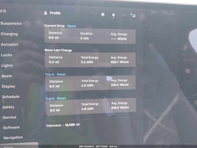 2022 TESLA MODEL X 7SAXCDE51NF337869 Photo 6