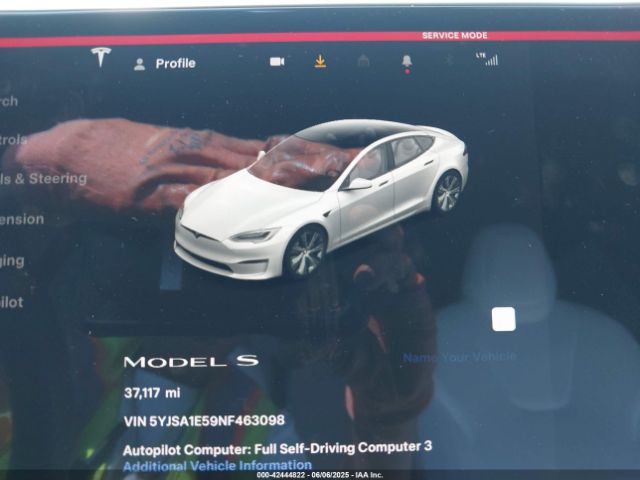 5YJSA1E59NF463098 Tesla Model S Dual Motor All-wheel Drive