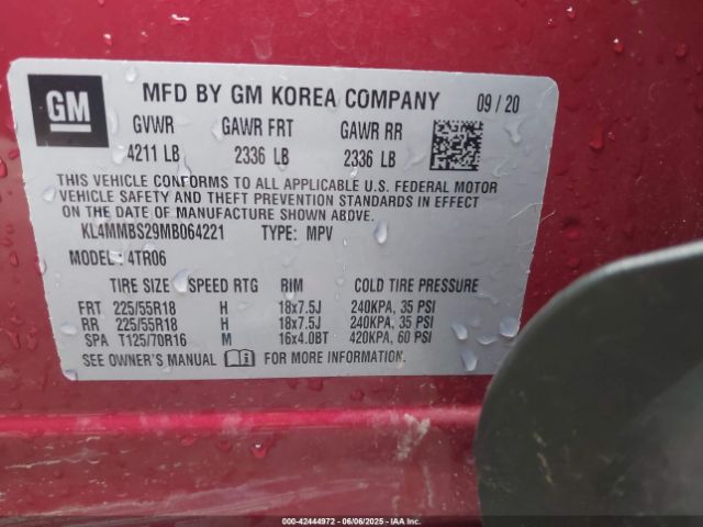 2021 BUICK ENCORE GX KL4MMBS29MB064221 Photo 8