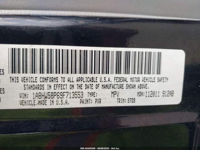2009 CHRYSLER ASPEN 1A8HW58P69F713553 Photo 8