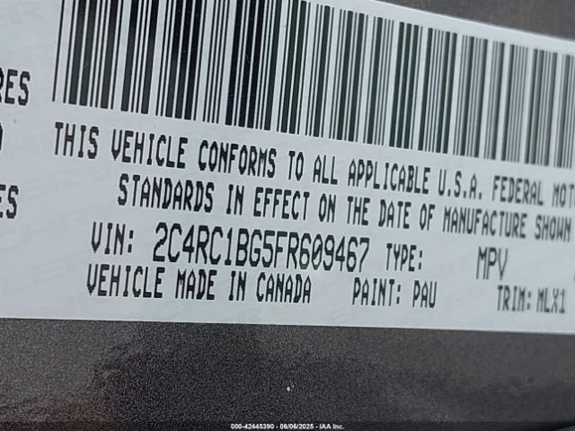 2015 CHRYSLER TOWN & COUNTRY 2C4RC1BG5FR609467 Photo 8