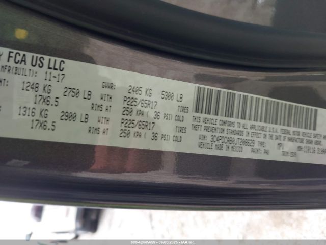 2018 DODGE JOURNEY 3C4PDCAB0JT208629 Photo 8