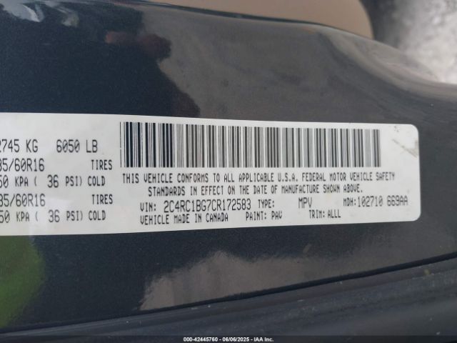 2012 CHRYSLER TOWN & COUNTRY 2C4RC1BG7CR172583 Photo 8