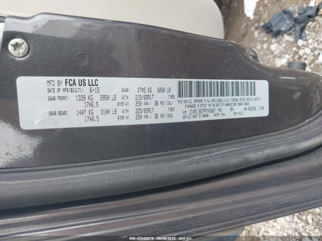 2015 CHRYSLER TOWN & COUNTRY 2C4RC1BG7FR743607 Photo 8