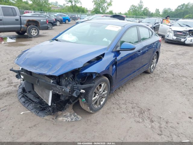 2018 HYUNDAI ELANTRA 5NPD84LF7JH275743 Photo 1