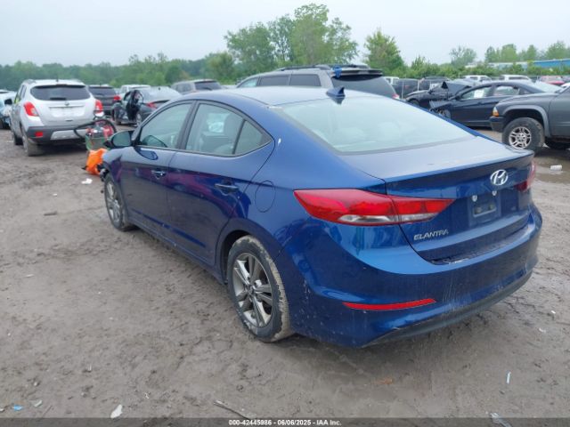 2018 HYUNDAI ELANTRA 5NPD84LF7JH275743 Photo 2