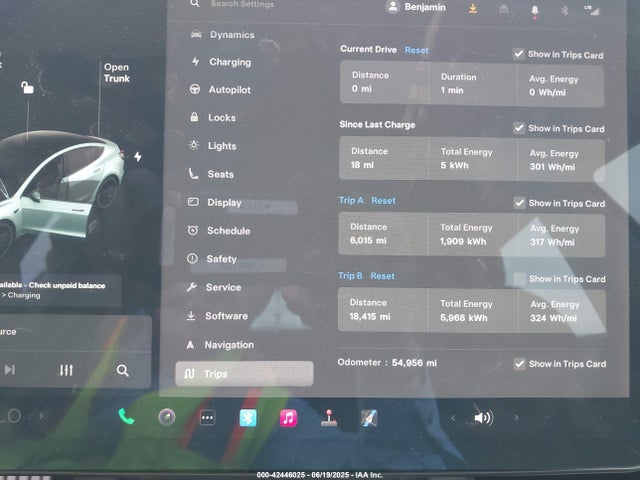 2022 TESLA MODEL 3 5YJ3E1EC0NF132787 Photo 6