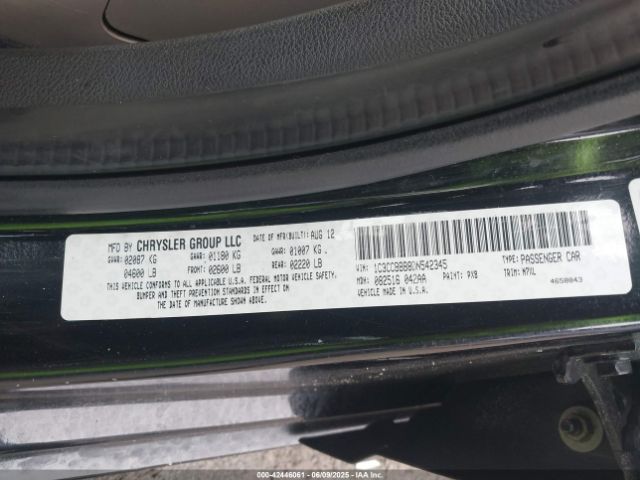 2013 CHRYSLER 200 1C3CCBBB8DN542345 Photo 8