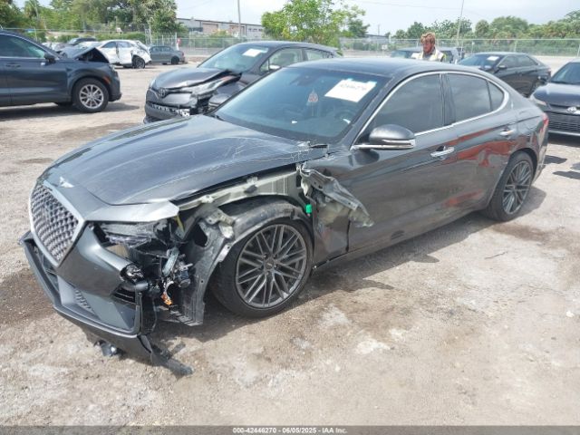2019 GENESIS G70 KMTG34LA7KU021443 Photo 1