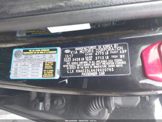 2018 KIA STINGER KNAE25LA4J6020765 Photo 8