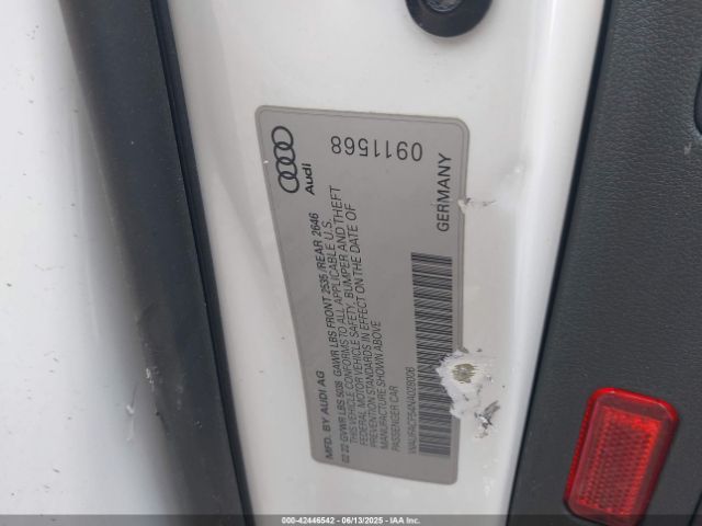 2022 AUDI A5 SPORTBACK WAUFACF54NA028006 Photo 8