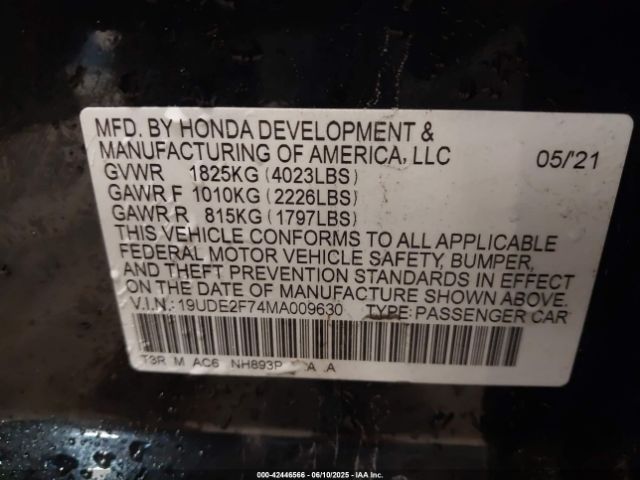 2021 ACURA ILX 19UDE2F74MA009630 Photo 8