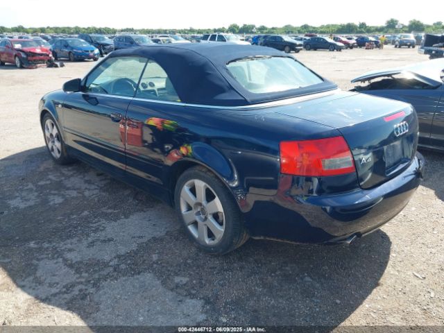 2003 AUDI A4 WAUAC48H03K021806 Photo 2