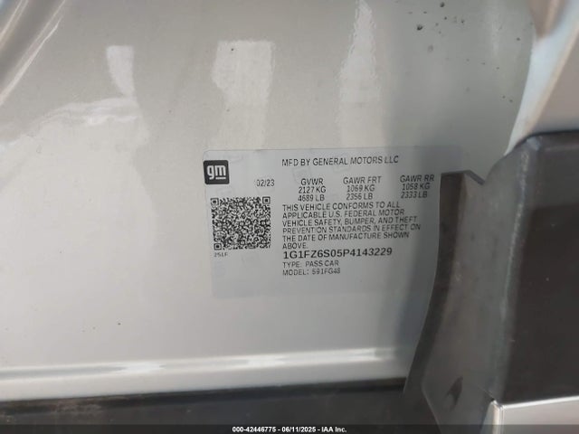 1G1FZ6S05P4143229 Chevrolet 2023