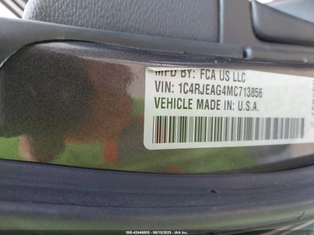 2021 JEEP GRAND CHEROKEE 1C4RJEAG4MC713856 Photo 8