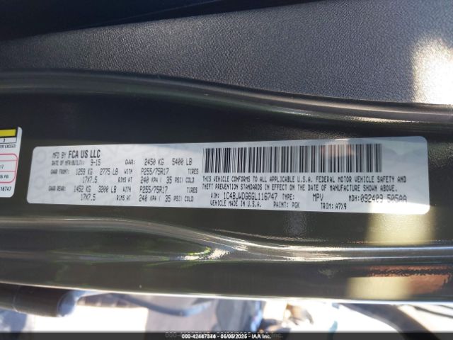 2016 JEEP WRANGLER UNLIMITED 1C4BJWDG6GL116747 Photo 8