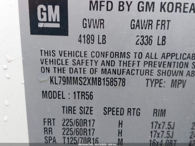 2021 CHEVROLET TRAILBLAZER KL79MMS2XMB158578 Photo 8