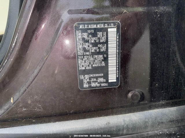 JN8AZ2NE3E9064938 Infiniti QX80