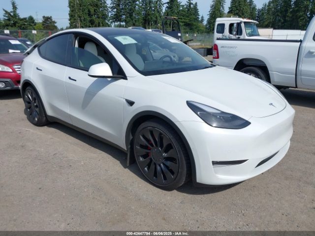 2022 TESLA MODEL Y 7SAYGDEF6NF340932