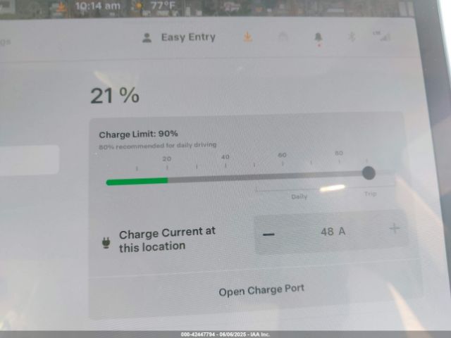7SAYGDEF6NF340932 Tesla Model Y