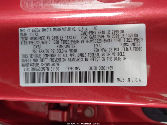 2023 MAZDA CX-50 7MMVABCM9PN131180 Photo 8