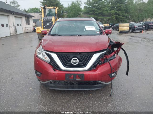 5N1AZ2MH1FN269699 Nissan MURANO SL