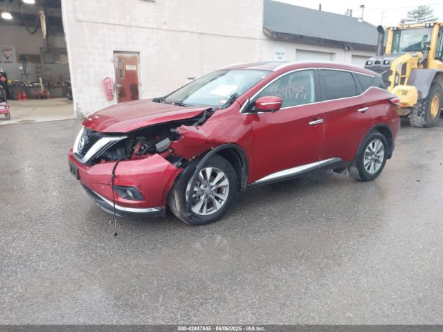 5N1AZ2MH1FN269699 Nissan MURANO SL