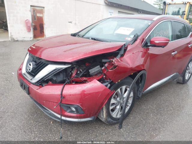 5N1AZ2MH1FN269699 Nissan MURANO SL