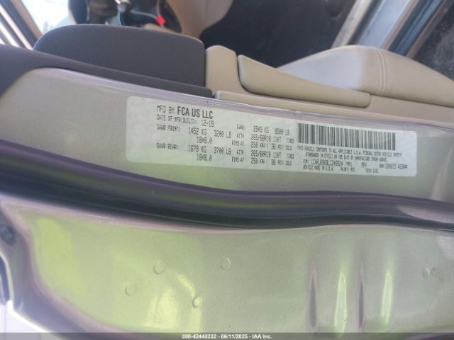 2020 JEEP GRAND CHEROKEE 1C4RJEBG9LC245524 Photo 8