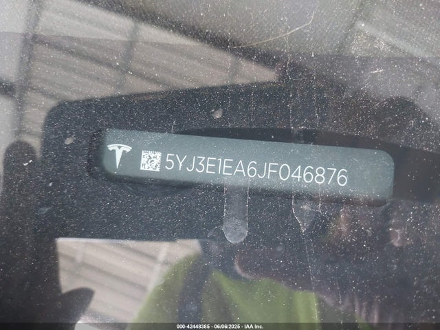 2018 TESLA MODEL 3 5YJ3E1EA6JF046876 Photo 8