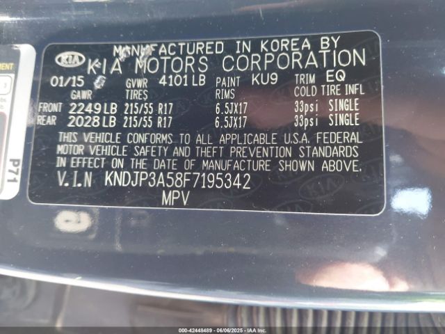 KNDJP3A58F7195342 KIA SOUL +