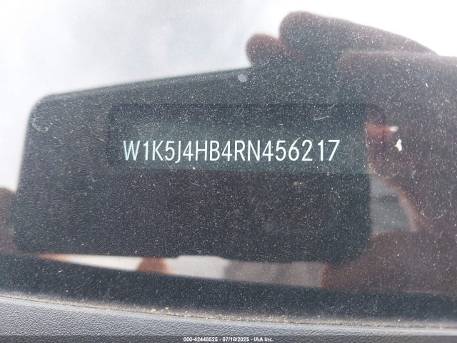 W1K5J4HB4RN456217 Mercedes-Benz m260