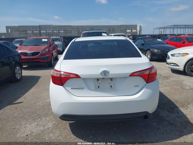 2T1BURHE5HC893804 Toyota COROLLA LE
