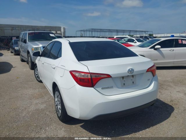 2T1BURHE5HC893804 Toyota COROLLA LE
